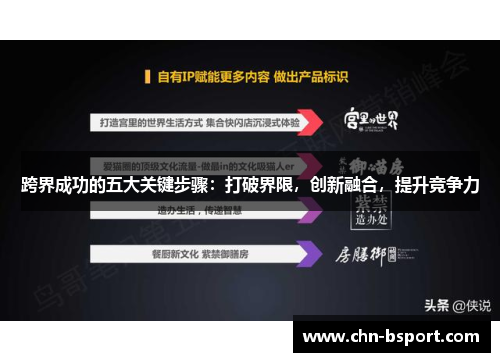 跨界成功的五大关键步骤：打破界限，创新融合，提升竞争力