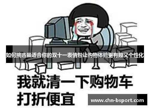 如何挑选最适合你的双十一表情包让购物体验更有趣又个性化