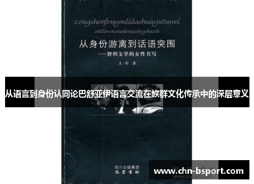 从语言到身份认同论巴舒亚伊语言交流在族群文化传承中的深层意义