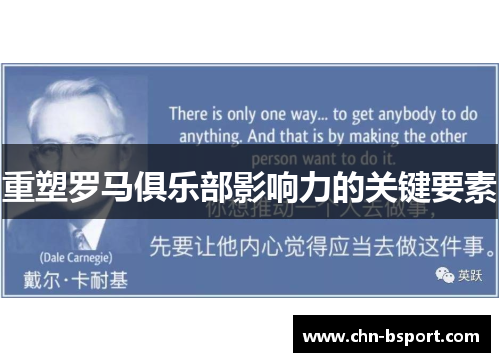 重塑罗马俱乐部影响力的关键要素